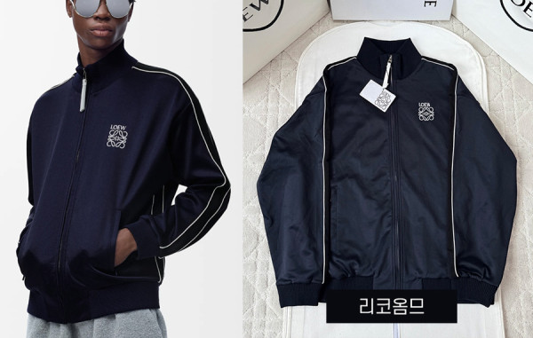 남녀공용 로E베 애너그램 헤링본 테크니컬 트랙수트 자켓 & 팬츠 (1:1 HIGH PREMIUM)