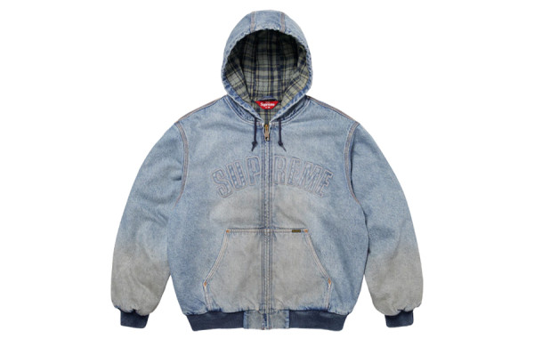 슈프림 리플렉티브 아크 후드집업 (PREMIUM)