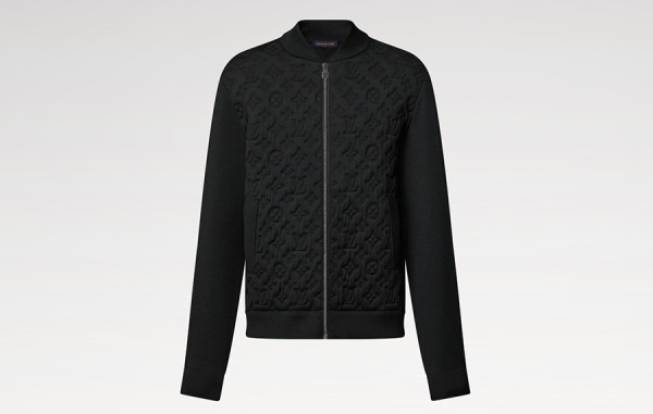 루이B통 모노그램 울 니트 보머 퀼티드 자켓 (PREMIUM)