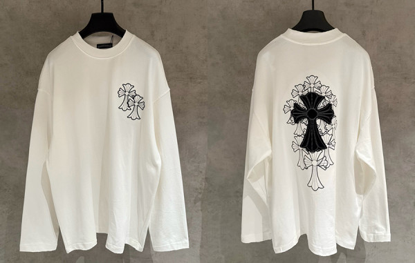 크롬HA츠 세메터리 롱슬리브 티셔츠 (PREMIUM)