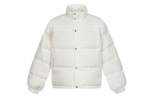 크롬HA츠 자카드 푸퍼 다운 패딩 (PREMIUM)