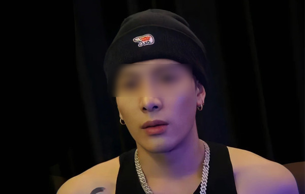 휴먼 메*드 애니멀자수 비니 (2color)