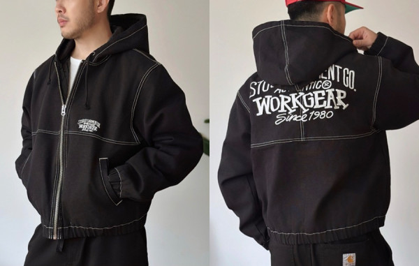 남녀공용 S투시 콘트라스트 스티치 워크 자켓 (PREMIUM)