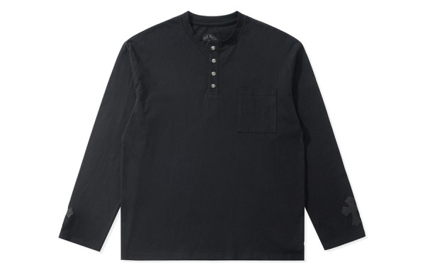 크롬HA츠 체스트 포켓 롱슬리브 티셔츠 (PREMIUM)
