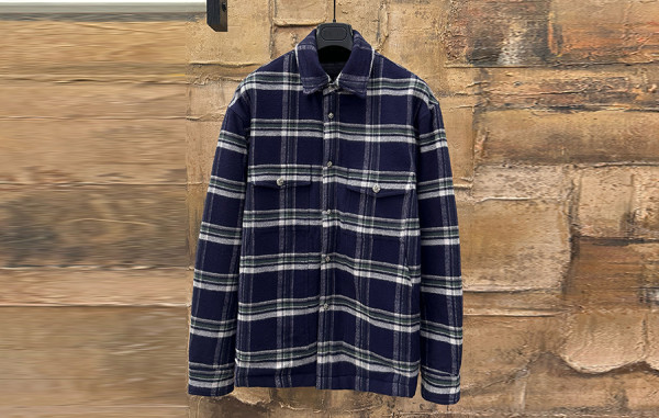 크롬HA츠 워크 독 파일 라인드 플란넬 셔츠 자켓 (PREMIUM)