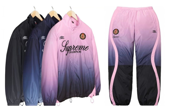 슈프림 X 엄브로 그라디언트 트랙 자켓 & 트레이닝 팬츠 (PREMIUM)