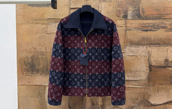 루이B통 더블 페이스 리버서블 워크웨어 블루종 자켓 (PREMIUM)