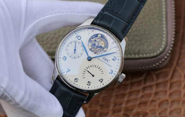 IW* 포르투기저 투르비용 미스테르 흰판 레더스트랩 44mm 1:1 최상급 (싱크 97.6%)