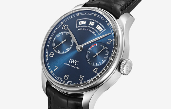 IW* 포르투기저 애뉴얼 캘린더 청판 레더스트랩 44mm 1:1 최상급 (싱크 98.6%)