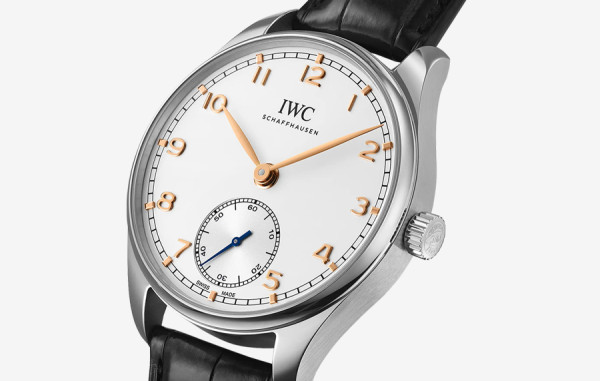 IW* 포르투기저 오토매틱 40 흰판&골드핸즈 레더스트랩 40mm 1:1 최상급 (싱크 98.6%)