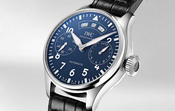 IW* 빅 파일럿 애뉴얼 캘린더 청판(150주년 에디션) 레더스트랩 46mm 1:1 최상급 (싱크 97.6%)