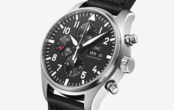 IW* 파일럿 크로노그래프 검판 레더스트랩 43mm 1:1 최상급 (싱크 98.6%)