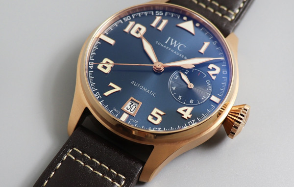 IW* 빅 파일럿 청판(어린왕자 에디션) 로즈골드 레더스트랩 46mm 1:1 최상급 (싱크 96.3%)