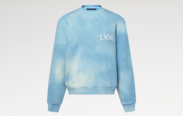 루이B통 시그니처 타이다이 워싱 맨투맨 티셔츠 (PREMIUM)